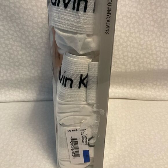 Calvin Klein XLarge 3-Pack White Classic Fit LOW RISE Trunk - Picture 5 of 5